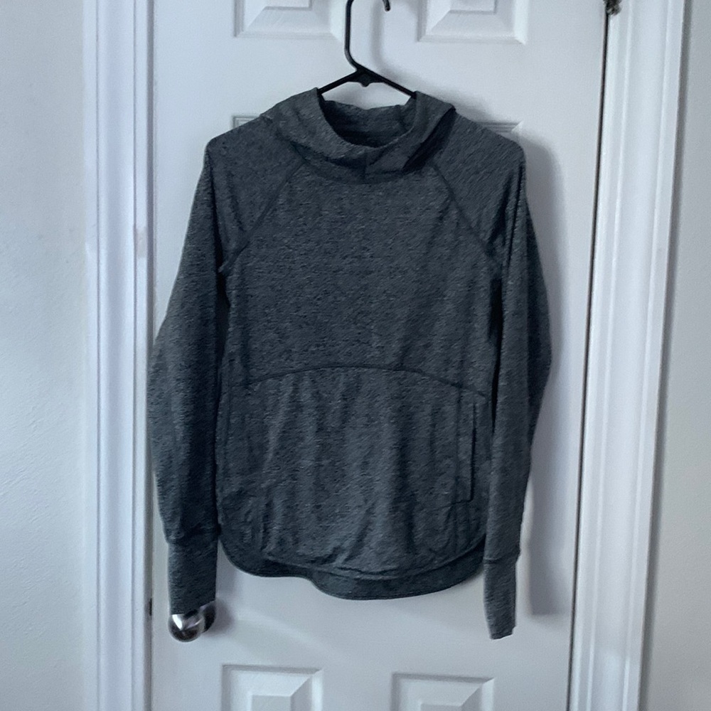 90’Degree by Reflex Gray Athletic Hoodie #533